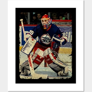 Nikolai Khabibulin, 1995 in Winnipeg Jets (79 GP) Posters and Art